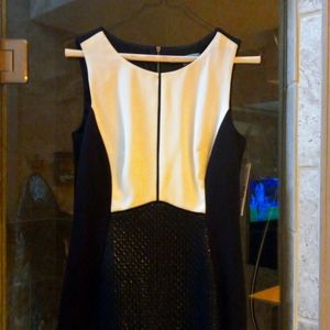 Antonio Melani  blk and white dress.